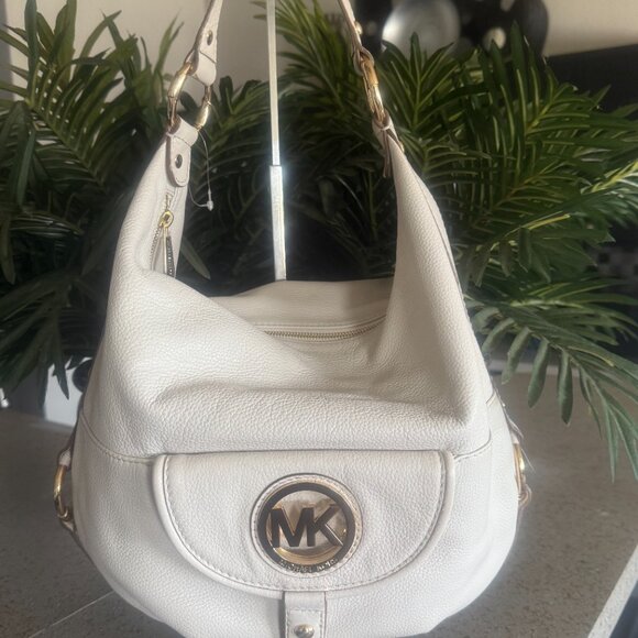MICHAEL KORS WHITE OFF WHITE SHOULDER BAG NEW 🔥 - Picture 4 of 6